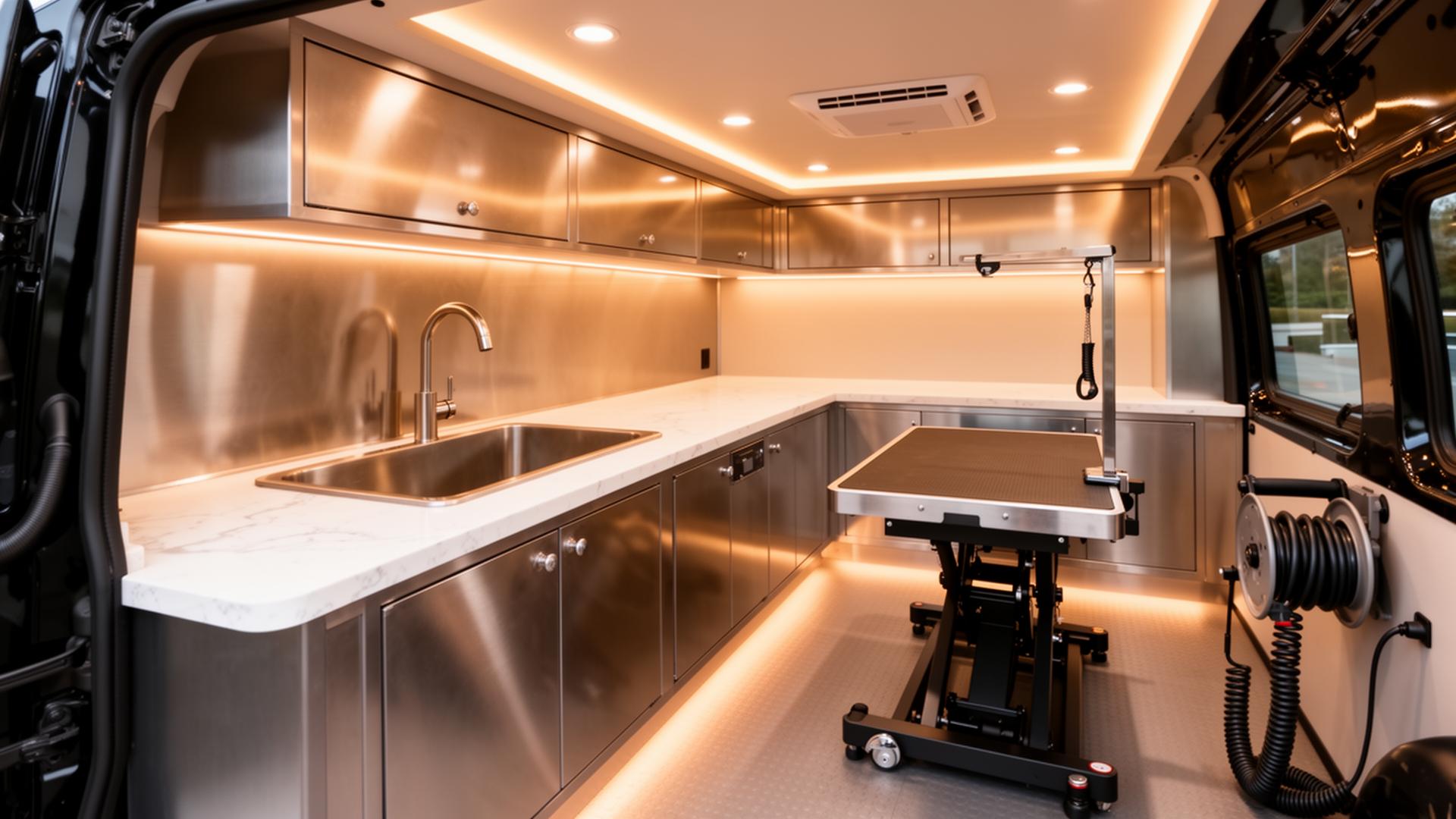 Mobile Grooming Vans